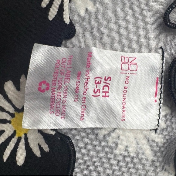 Women’s dress 2 Pc blouse/ Mini Skirt Daisy flowers graphic lettuces edges. L - Picture 5 of 7